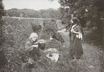 J.J. Clark and Gene Gauntier in The Vagabonds (1912)