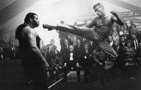 Jean-Claude Van Damme and Abdel Qissi in Lionheart (1990)