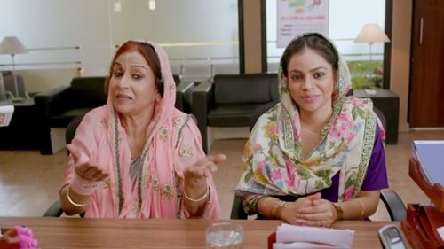 Jayshree Arora and Sumona Chakravarti in Dev (2017)