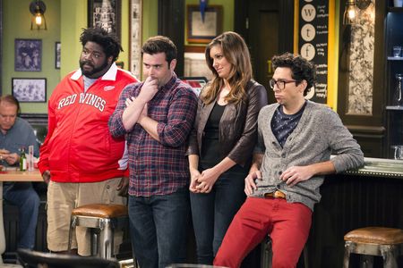 Bianca Kajlich, David Fynn, Ron Funches, and Rick Glassman in Undateable (2014)