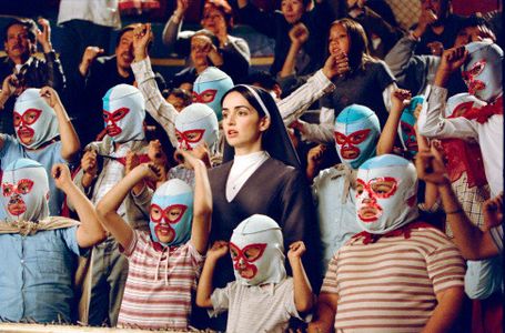 Ana de la Reguera and Darius Rose in Nacho Libre (2006)