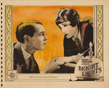 Charles Ray and Pauline Starke in Bright Lights (1925)