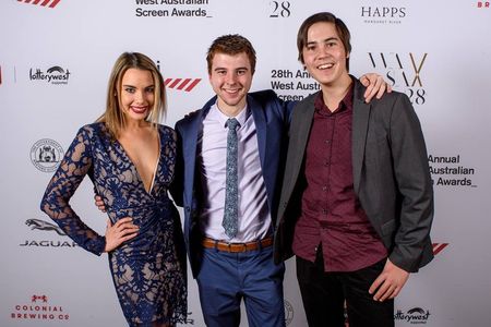 West Australian Screen Awards 2016 with Chloe Brown & Jordon Prince-Wright from Prince-Wright Productions