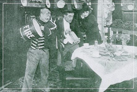 John McDermott, Bud Duncan, and Ethel Teare in The Caretaker's Dilemma (1915)