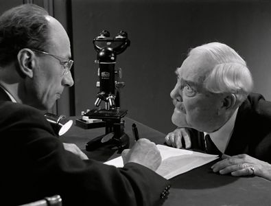 Gunnar Sjöberg and Victor Sjöström in Wild Strawberries (1957)