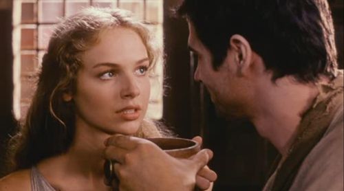 Pawel Delag and Magdalena Mielcarz in Quo vadis (2001)