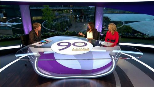 Clare Balding, Tracy Austin, and Marion Bartoli in Today at Wimbledon (1964)