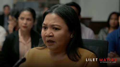 Geraldine Villamil in Lilet Matias, Attorney-at-Law (2024)