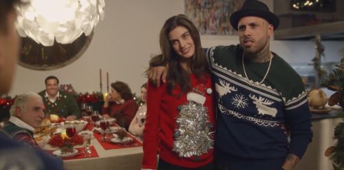 Mariah Strongin and Nicky Jam in The Keys of Christmas (2016)