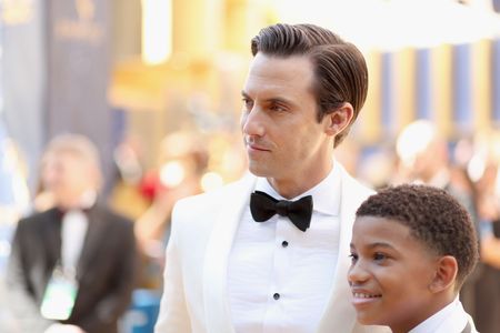 Milo Ventimiglia and Lonnie Chavis at an event for The 70th Primetime Emmy Awards (2018)