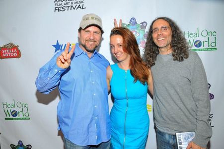 Directors Dutch Merrick and Tom Shadyac at the 2012 Awareness Film Festival