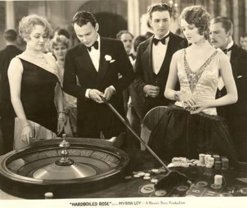 Myrna Loy, Gladys Brockwell, William Collier Jr., Ralph Emerson, and Edward Martindel in Hardboiled Rose (1929)