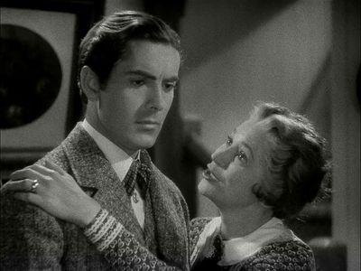 Tyrone Power and Alice Brady in In Old Chicago (1938)