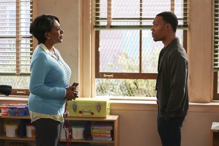 Sheryl Lee Ralph and Tyler James Williams in Abbott Elementary (2021)