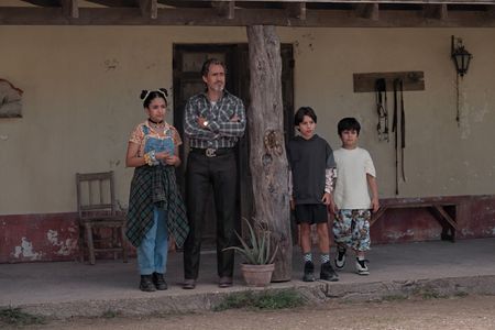 Nickolas Verdugo, Tony Rivetti Jr., Ashley Ciarra, and Evan Whitten in Chupa (2023)