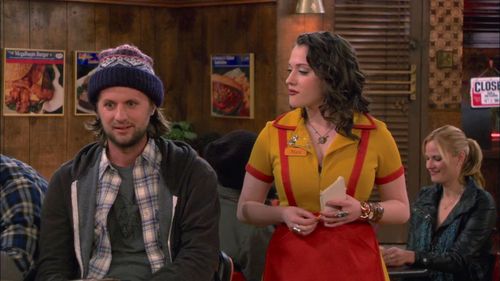 Kat Dennings and Ian Wolterstorff in 2 Broke Girls (2011)