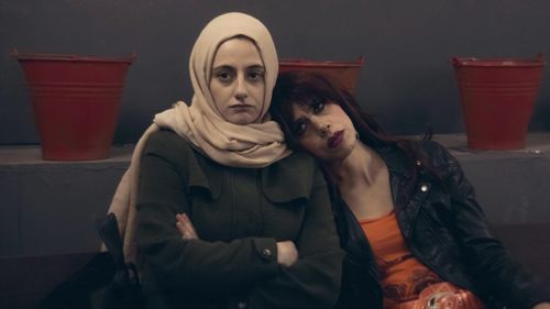 Nalan Kuruçim and Nazli Bulum in Hilal, Feza and Other Planets (2022)