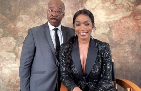 Angela Bassett and Courtney B. Vance at an event for The 26th Annual Critics' Choice Awards (2021)