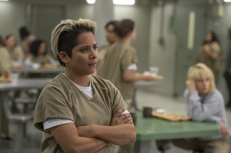 Vicci Martinez and Christina Toth in Orange Is the New Black (2013)