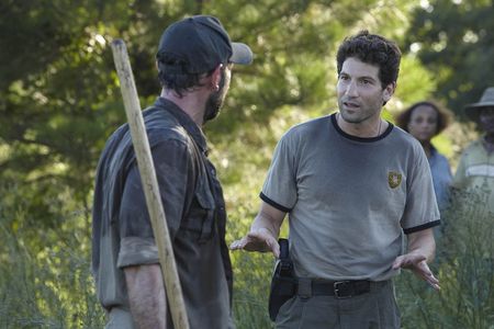 Andrew Rothenberg and Jon Bernthal in The Walking Dead (2010)