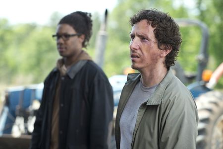 Michael Traynor and Corey Hawkins in The Walking Dead (2010)