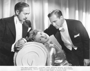 Elissa Landi, David Manners, and Adolphe Menjou in The Great Flirtation (1934)