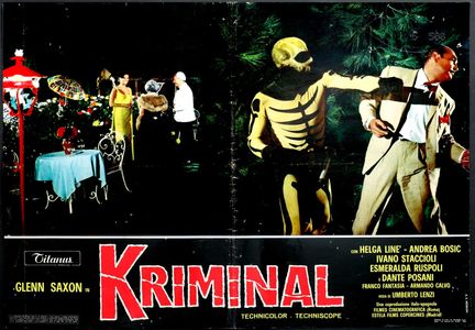 Glenn Saxson, Armando Calvo, and Helga Liné in Kriminal (1966)