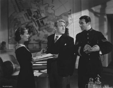 Spencer Tracy, Leueen MacGrath, and Clement McCallin in Edward, My Son (1949)