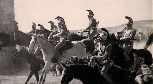 Jim Burk, Joe Canutt, Tap Canutt, Chuck Hayward, Leroy Johnson, Bob Morgan, Dean Smith, Bill Williams, and Jack Williams