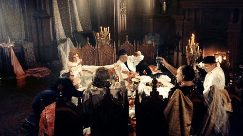 Aleksandr Filippenko, Valentin Gaft, Vladimir Steklov, and Anastasiya Vertinskaya in Master i Margarita (2006)