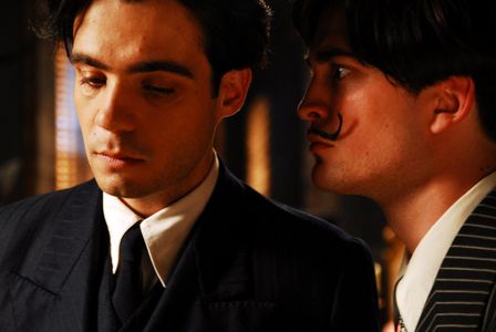 Robert Pattinson and Javier Beltrán in Little Ashes (2008)