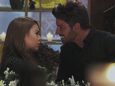 Danna Paola and David Chocarro in La Doña (2016)