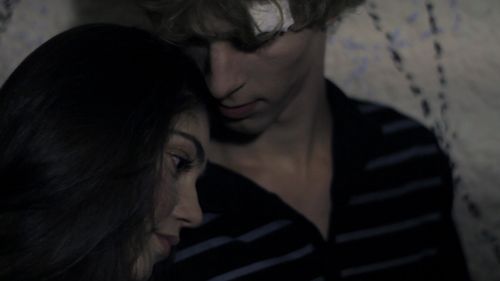 Parker Croft and Emilia Ares in Falling Overnight (2011)