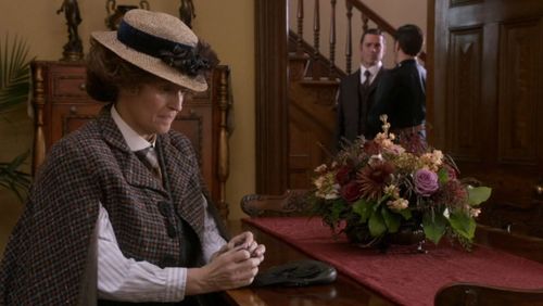 Yannick Bisson, Melee Hutton, and Jonny Harris in Murdoch Mysteries (2008)