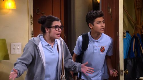 Isabella Gomez and Marcel Ruiz in One Day at a Time (2017)