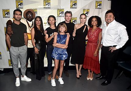 Salma Hayek, Angelina Jolie, Richard Madden, Chloé Zhao, Ma Dong-seok, Brian Tyree Henry, Kumail Nanjiani, Lauren Ridlof