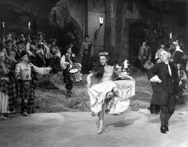 Virginia Bosler, Barry Jones, and Jimmy Thompson in Brigadoon (1954)