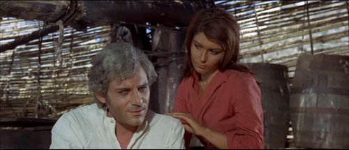 Gian Maria Volontè and Jolanda Modio in Face to Face (1967)