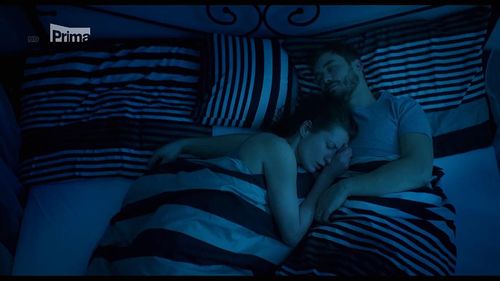 Filip Tomsa and Lenka Zahradnická in Taxi 121 (2016)