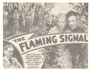 Noah Beery, Marceline Day, and John David Horsley in The Flaming Signal (1932)