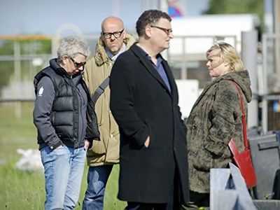 Steven Moffat and Sue Vertue in Sherlock (2010)