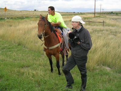 Filming on The Pine Ridge Lakota Reservation