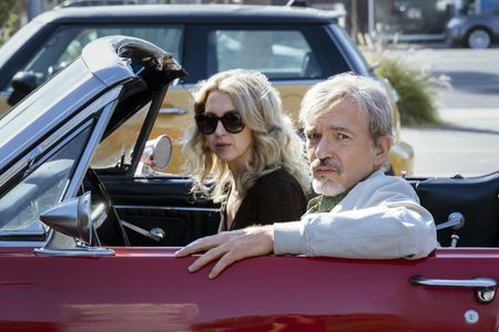 Billy Bob Thornton and Nina Arianda in Goliath (2016)