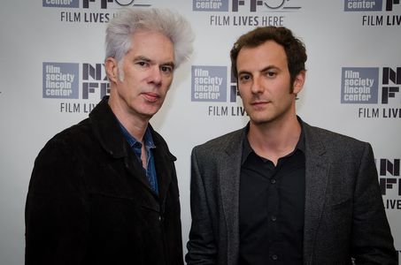 Jim Jarmusch and Aaron Brookner at an event for Burroughs: The Movie (1983)