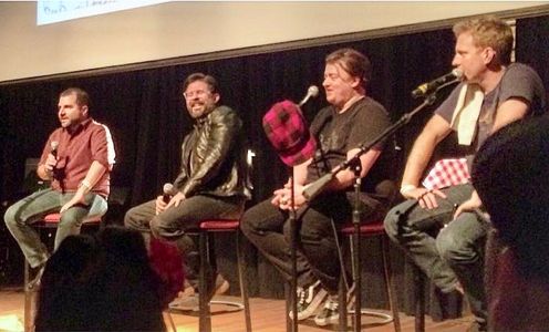 Adventures of Pete & Pete Reunion, Chicago, Illinois, June 2017 David Martel, Rick Gomez, Daniel Tamberelli, Michael C. 