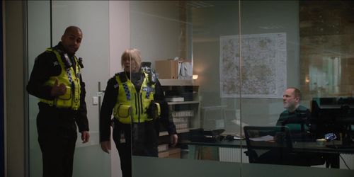 Chord Melodic, Sarah Lancashire and Rick Warden in Happy Valley Season 3