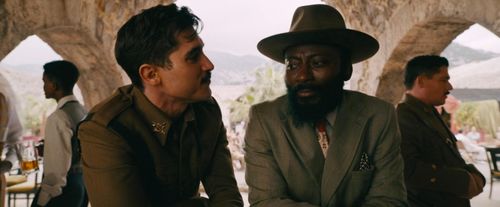 Babs Olusanmokun and Henrique Zaga in The Ministry of Ungentlemanly Warfare (2024)