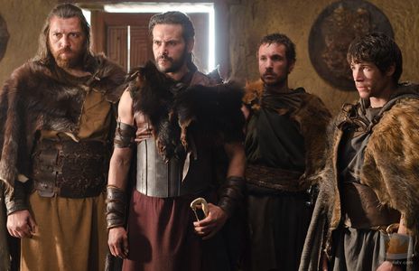 Juan José Ballesta, Roberto Enríquez, Pablo Derqui, and Hovik Keuchkerian in Hispania, la leyenda (2010)