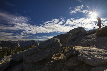 Shooting a documentary at Yosemite National Park in 2011