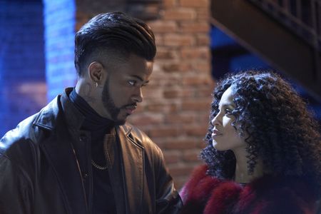 Trevor Jackson and Lex Scott Davis in SuperFly (2018)